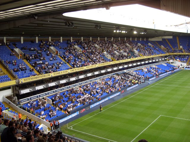 The West Stand During the Match